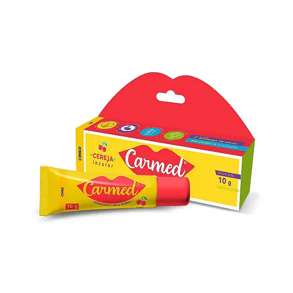 Hidratante Labial Cereja 10G Carmed