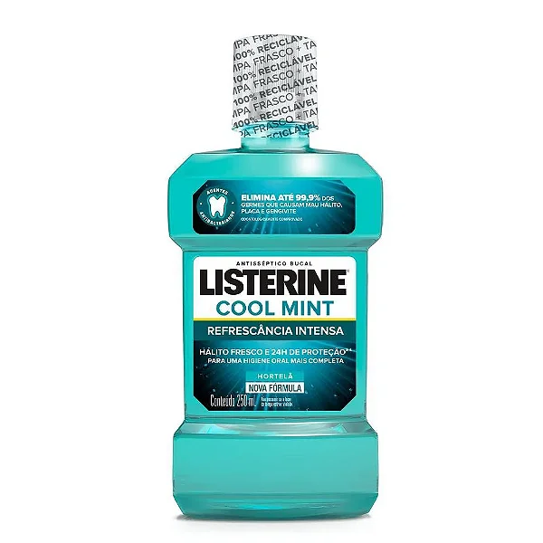 Refrescante Bucal Listerine Cool Mint 250ML Johnson