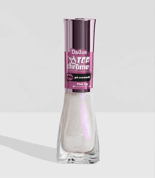 Esmalte Chrome Top Coat Pink Top 8ML Dailus