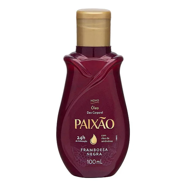 Óleo Corporal Irresistivel Framboesa Negra 100 Paixão