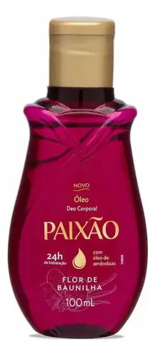 Óleo Corporal Irresistivel Flor de Baunilha 100ML Paixão