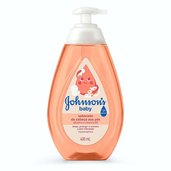 Sabonete Líquido Baby Cabeça Pés 200ML Johnson's
