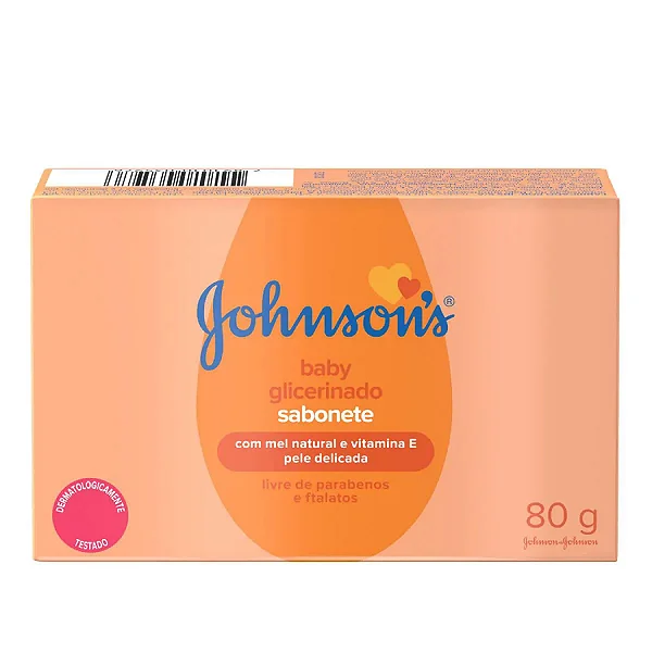 Sabonete Baby Glicerinado 80G Johnson's