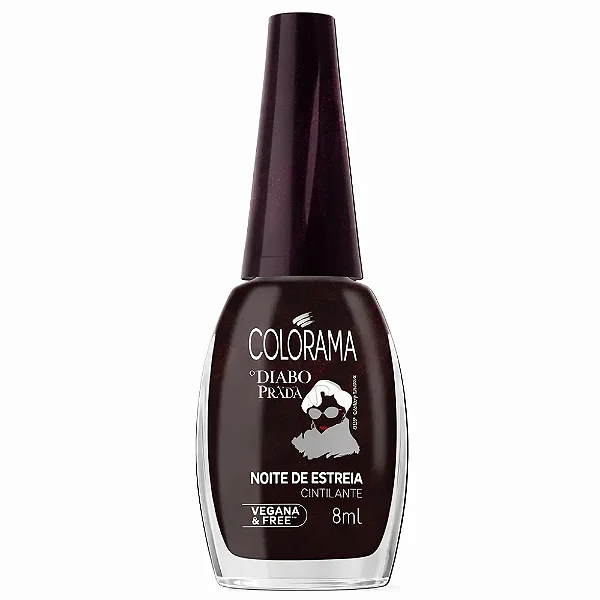 Esmalte Diabo Veste Prada Noite Estreia 8ML Colorama