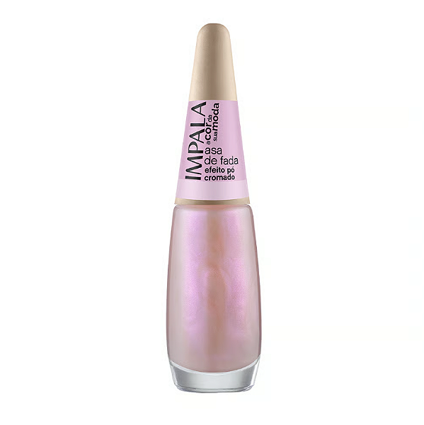 Esmalte Cor da Moda Pó Cromado Asa de Fada 7,5ML Impala