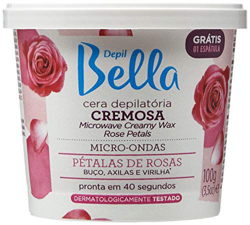 Cera depilação micro ondas Pétalas de rosas 100g