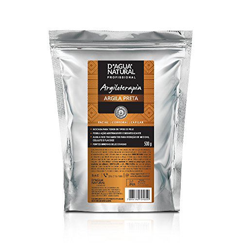 D'Água Natural Argila Preta 500g