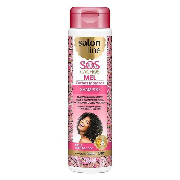 Shampoo SOS Cachos Mel 300ml