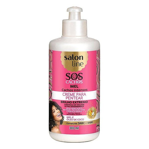 Cr. pentear sos cachos mel 300ml