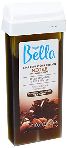 Cera Depilação Roll-On Negra 100G Depil Bella