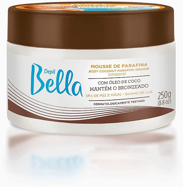 Mousse De Parafina Depil Bella Óleo De Coco 250g