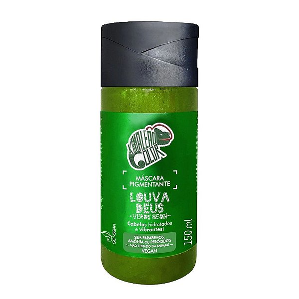 Tonalizante Vegano Louva Deus Verde Neon 150 ml