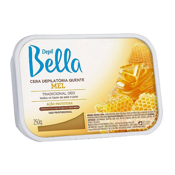 Cera Depilação Mel 250G Depil Bella