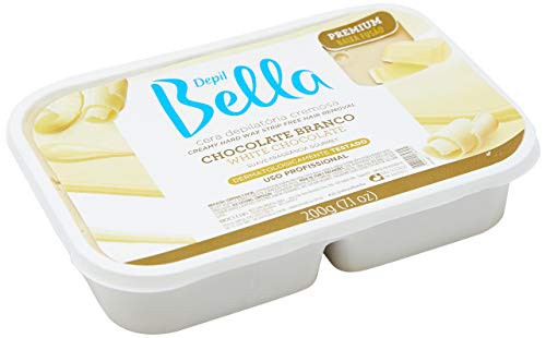 Cera Depilatória Chocolate Branco 200G