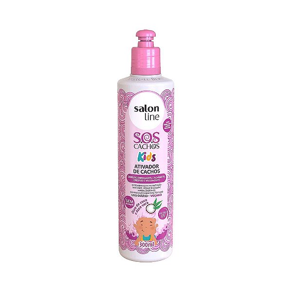 Ativador de Cachos Salon Line Kids SOS Cachos 300ml