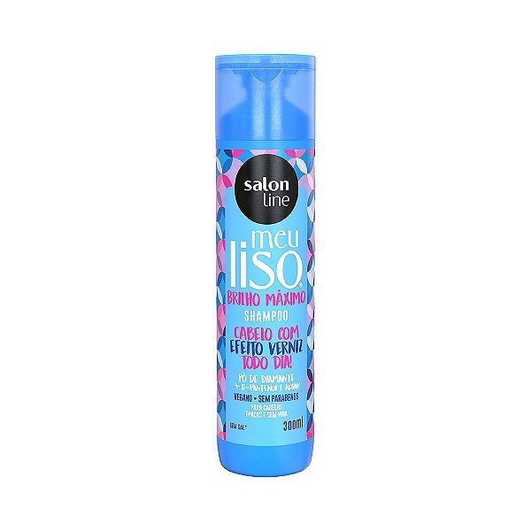 Shampoo Salon Line Meu Liso Brilhante 300ml