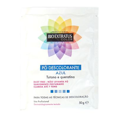 Pó Descolorante Color Azul Bio 50g Bio Extratus
