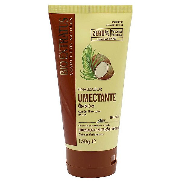 Finalizador umectante oleo de coco 150g