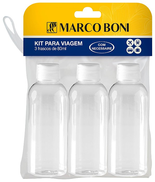 Kit Mini Frascos 3 Unidades REF. 6082 Marco Boni