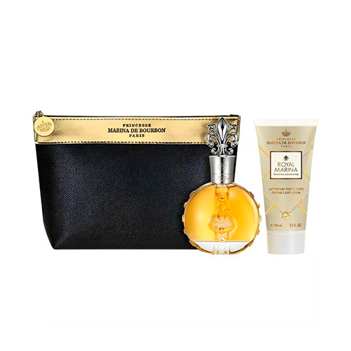 Kit Perfume Marina de Bourbon Diamond EDP 100ml + Loção Corporal 100ml + Necesseire