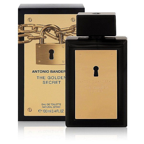 Perfume Antonio Banderas The Secret Gold Masculino EDT 100ml