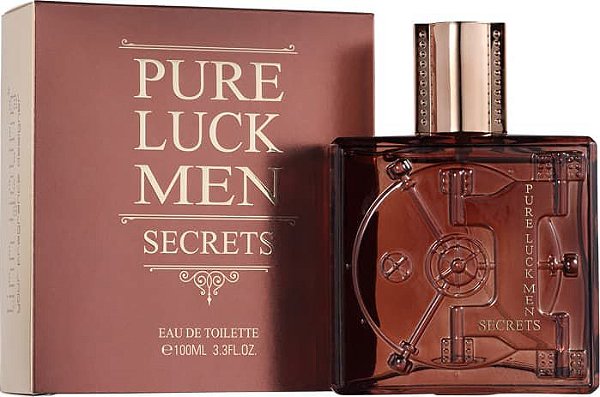 Perfume Linn Young Pure Luck Men Secrets Masculino EDT 100ML