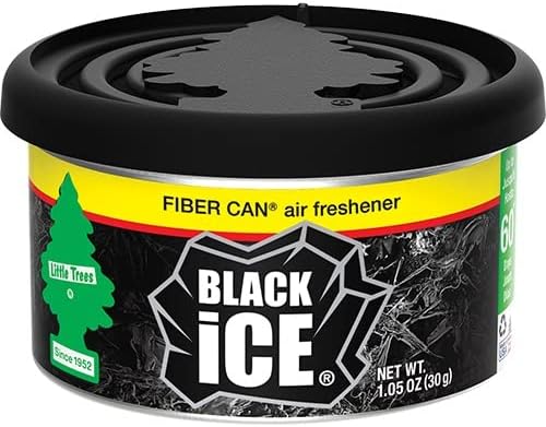 Little Trees Fiber Can Black Ice - Aromatizador em Lata