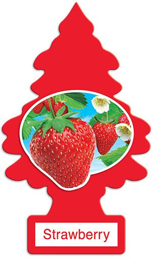 Little Trees Strawberry (Aroma de Morango), Ideal Para Seu Carro e Ambientes