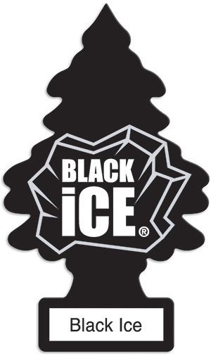 Little Trees Black Ice (Aroma de Frescor), Ideal Para Seu Carro e Ambientes