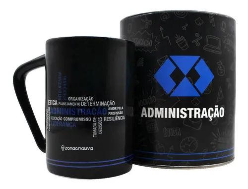 Caneca 300ml Profissoes Administracao - Zona