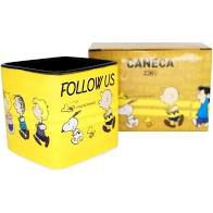 Caneca 300ml Cubo Snoopy Follow - Zona