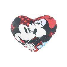Almofada Formato Coracao Mickey Minnie - Zona