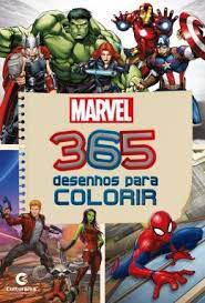 365 Desenhos Para Colorir Marvel - Culturama