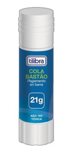 Cola Bastao 21g Sortido - Tilibra