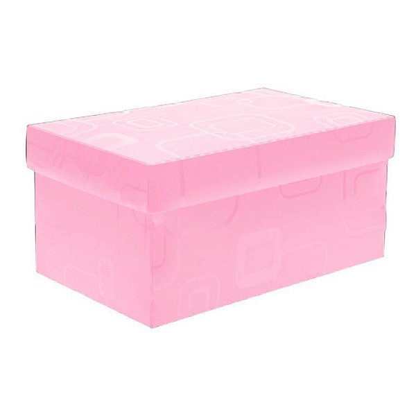 Caixa Organizadora N/01 Mini/sapato Rs Pink -dello