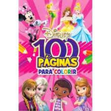 Disney 100 Paginas P/colorir Meninas - Bicho