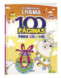 100 Paginas P/colorir Turminha Da Lhama - Bicho