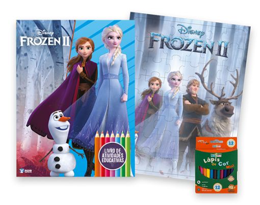 Disney Kit Diversao Frozen Ii - Bicho Esperto