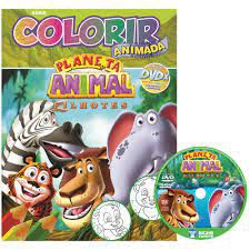 Colorir Animada - Planeta Animal - Bicho Esperto