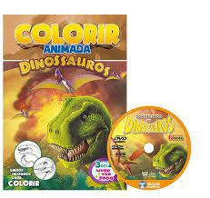 Colorir Animada - Dinossauros - Bicho Esperto