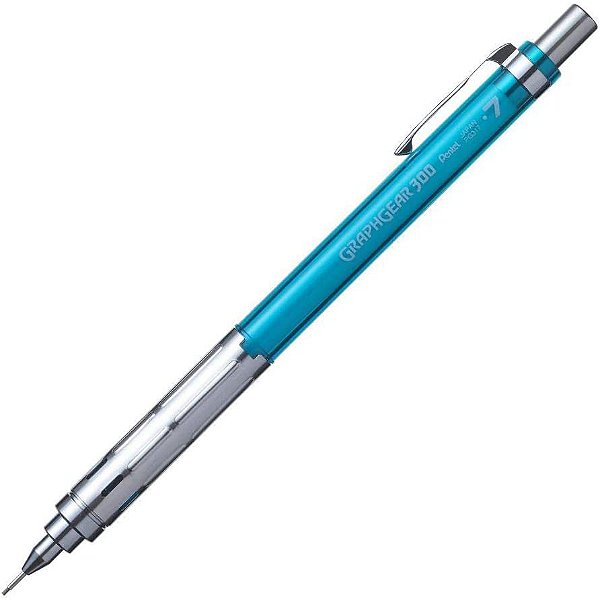 Lapiseira 0,7mm Graphgear 300 Azul - Pentel
