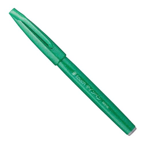 Brush Pen Sign Verde Bandeira - Pentel