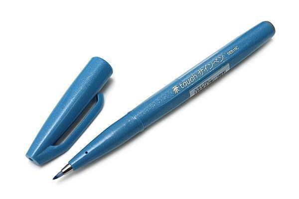 Brush Pen Sign Azul Ceu - Pentel