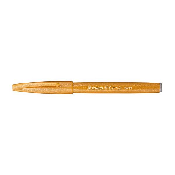 Brush Pen Sign Aamarelo Ocre - Pentel