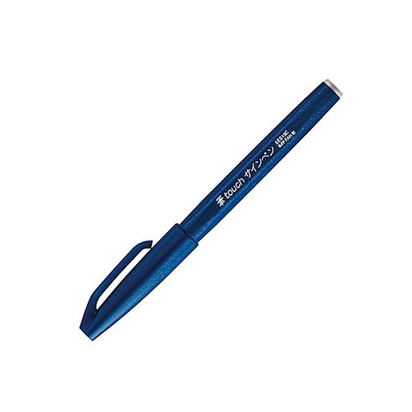 Brush Pen Sign Azul Petroleo - Pentel