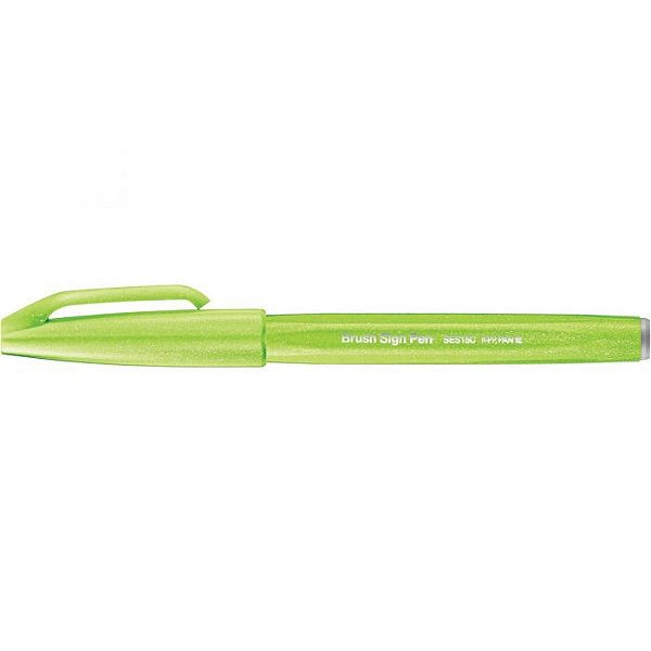 Brush Pen Sign Verde Claro - Pentel