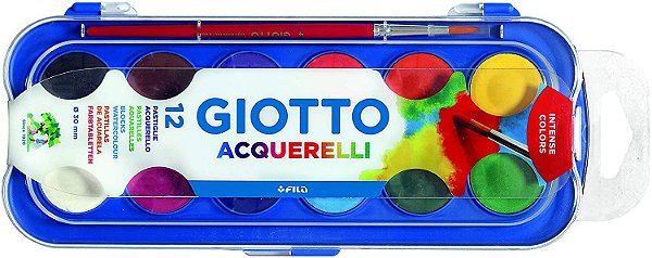 Aquarela Giotto 30mm 12 Cores - Canson