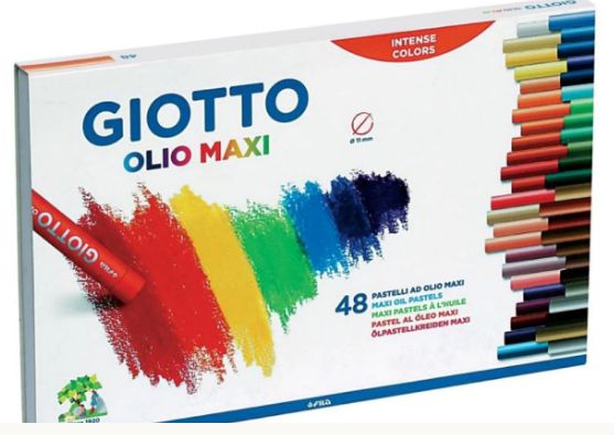 Giz Pastel Oleoso Giotto 48 Cores - Canson