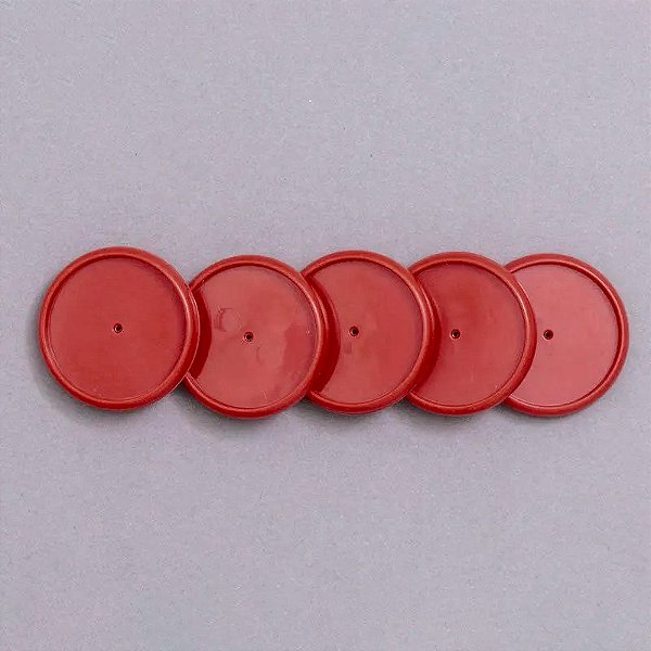 Disco G 31mm Vermelho - Caderno Inteligente