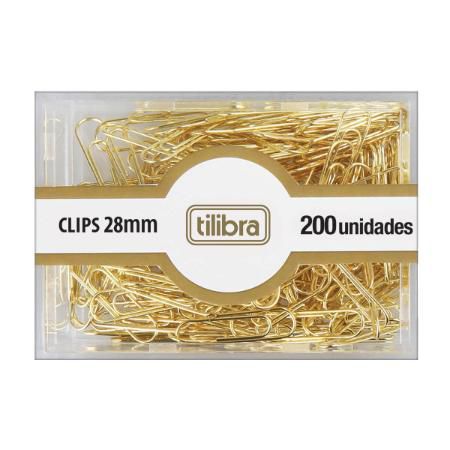 Binder 28mm Dourado - Unidade - Tilibra